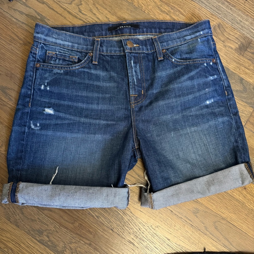J Brand Synthesis Denim Shorts - Size 27